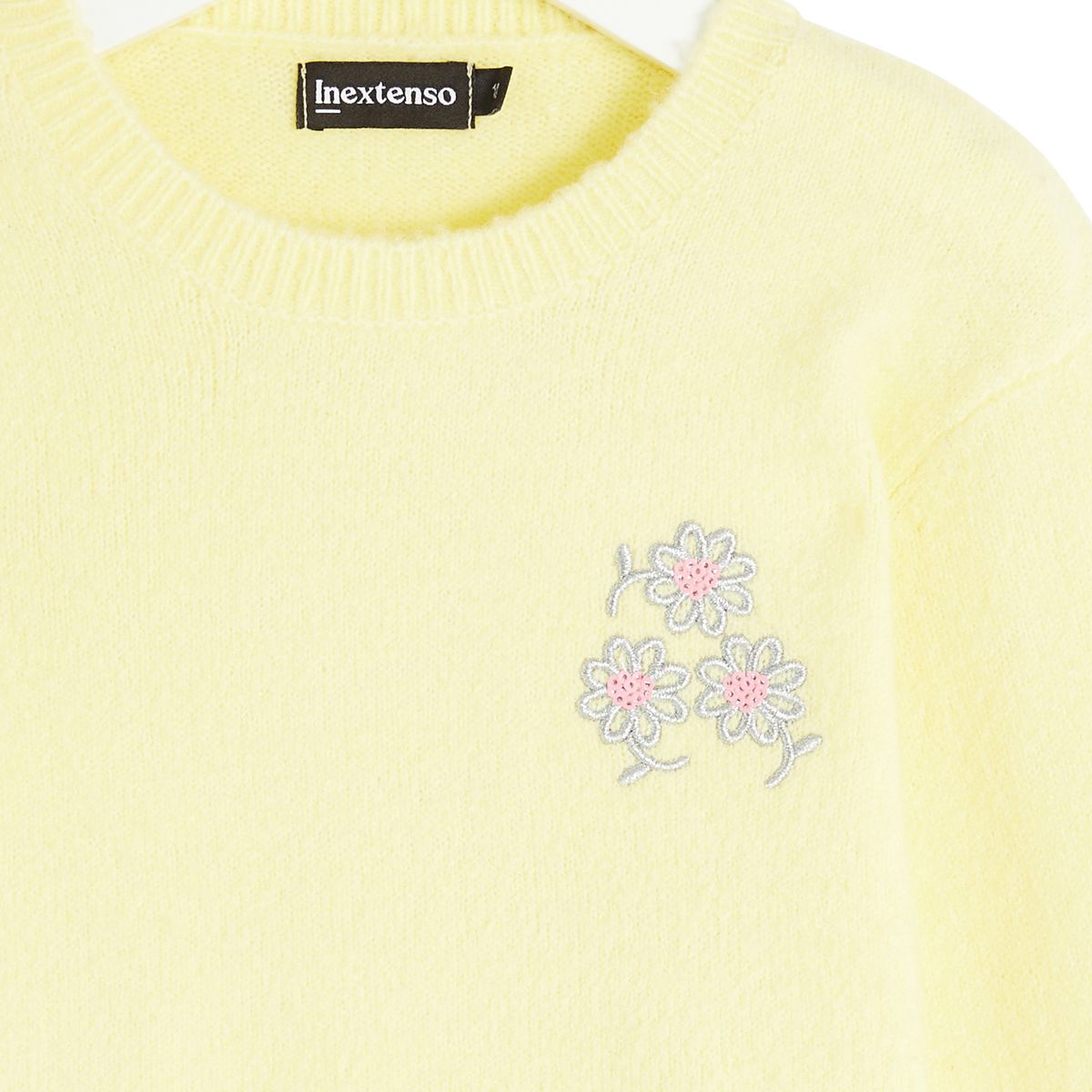 INEXTENSO Pull jaune fille