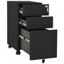 Voir la diapositive 5 : VIDAXL Classeur mobile Anthracite 30x45x59 cm Acier