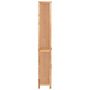 Voir la diapositive 5 : VIDAXL Armoire de salle de bain 42x29x182 cm Bois massif de noyer