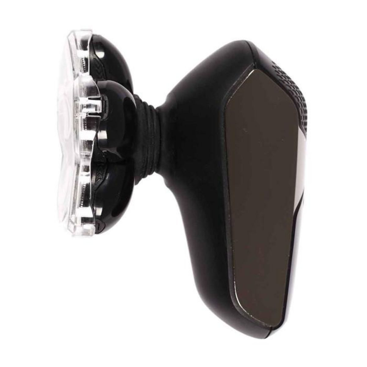 Paris Prix Rasoir avec 6 Têtes Flottantes  USB  10cm Noir