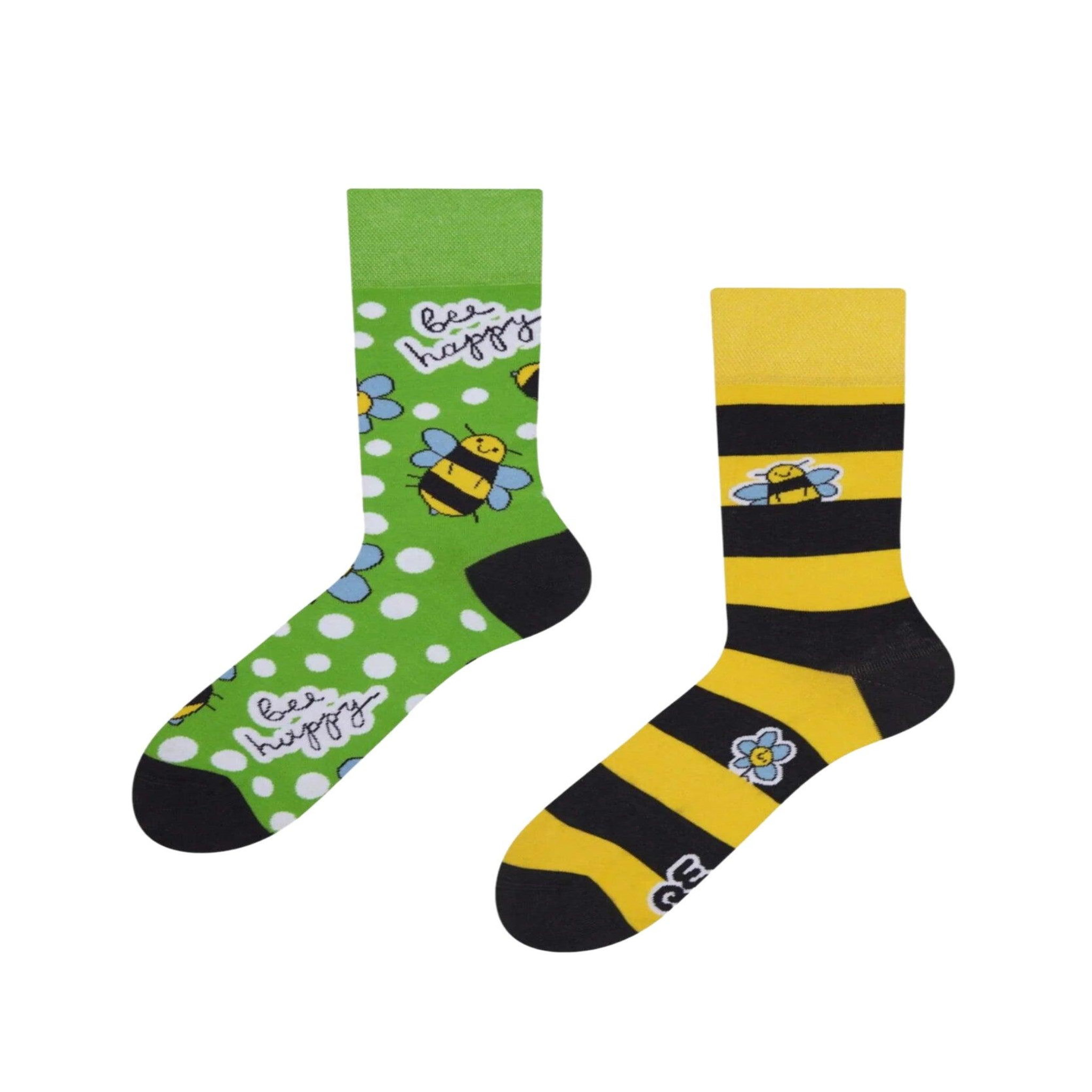 Voir la diapositive 1 : DEDOLES Chaussettes abeilles butineuses