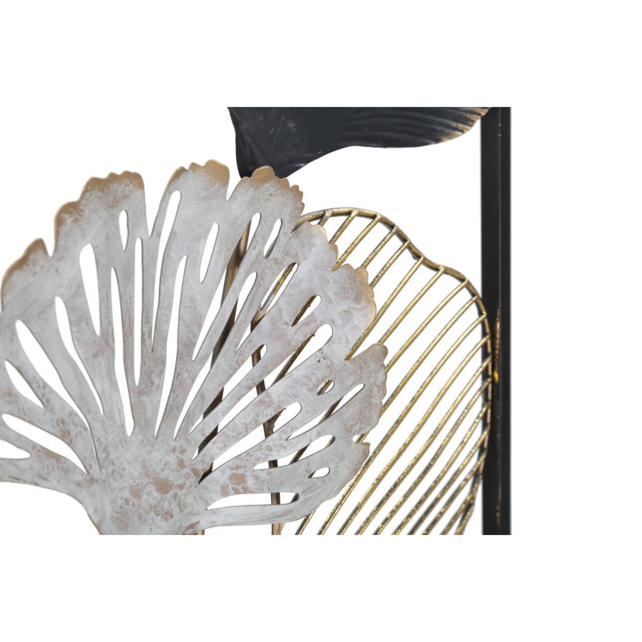 Voir la diapositive 2 : Paris Prix Décoration murale encadrée en métal  ory  90cm multicolore