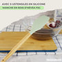 Voir la diapositive 6 : Fackelmann Lot Poêle 24cm et 3 Casseroles 12/16/20cm Fackelmann Généva avec 5 ustensiles