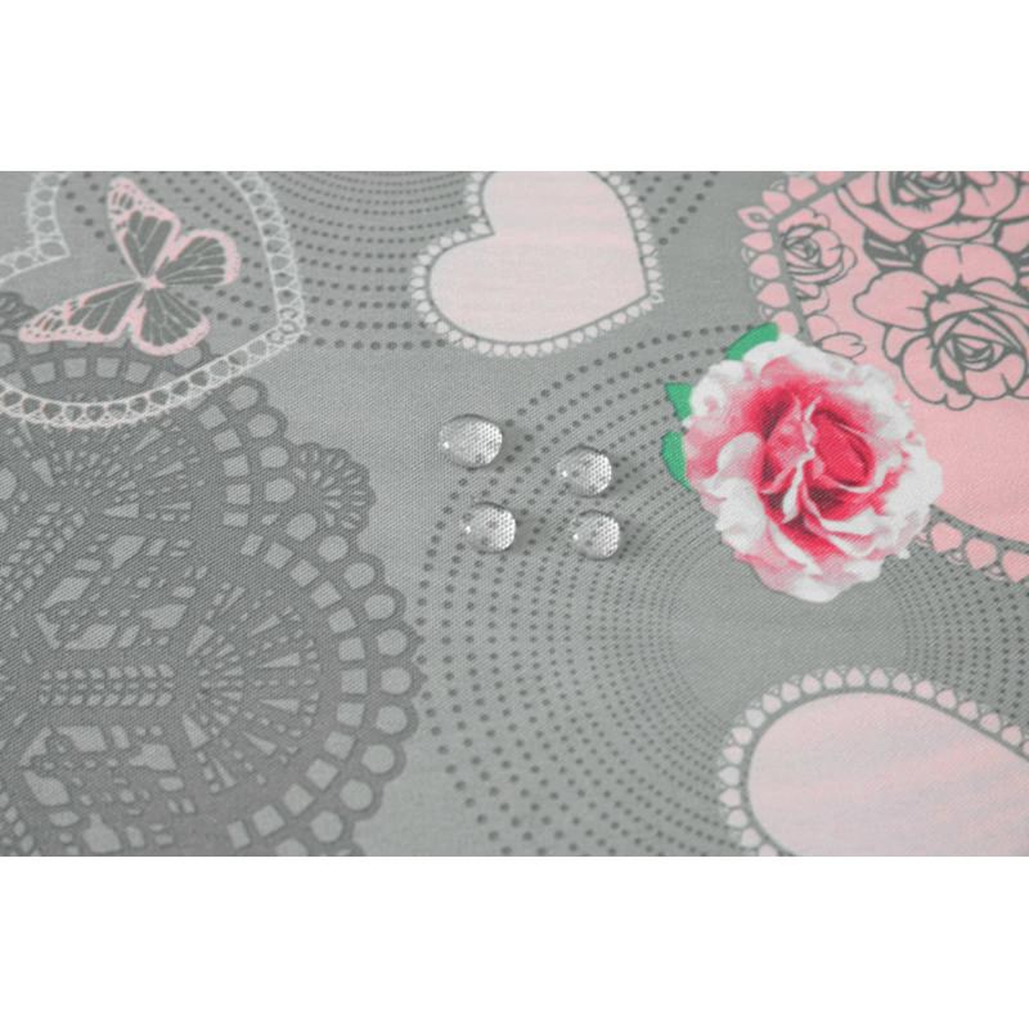 Voir la diapositive 3 : UNIVERS DECOR Nappe anti tache rectangulaire  suzy  145 x 300 cm (8 à 12 couverts) -  -