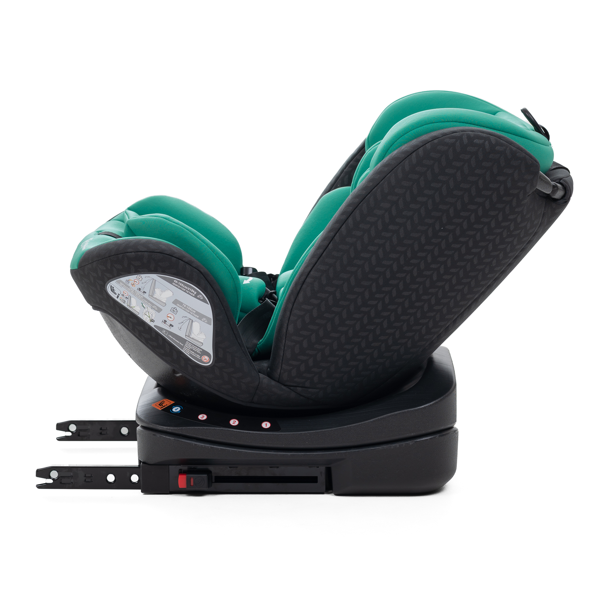 Voir la diapositive 3 : BEBELISSIMO Siège auto isofix - pivontant 360 ° - 40-150 cm -  0-36kg  i- como