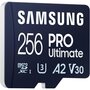 Samsung Carte Micro SD 256 Go Pro Ultimate avec adaptateur
