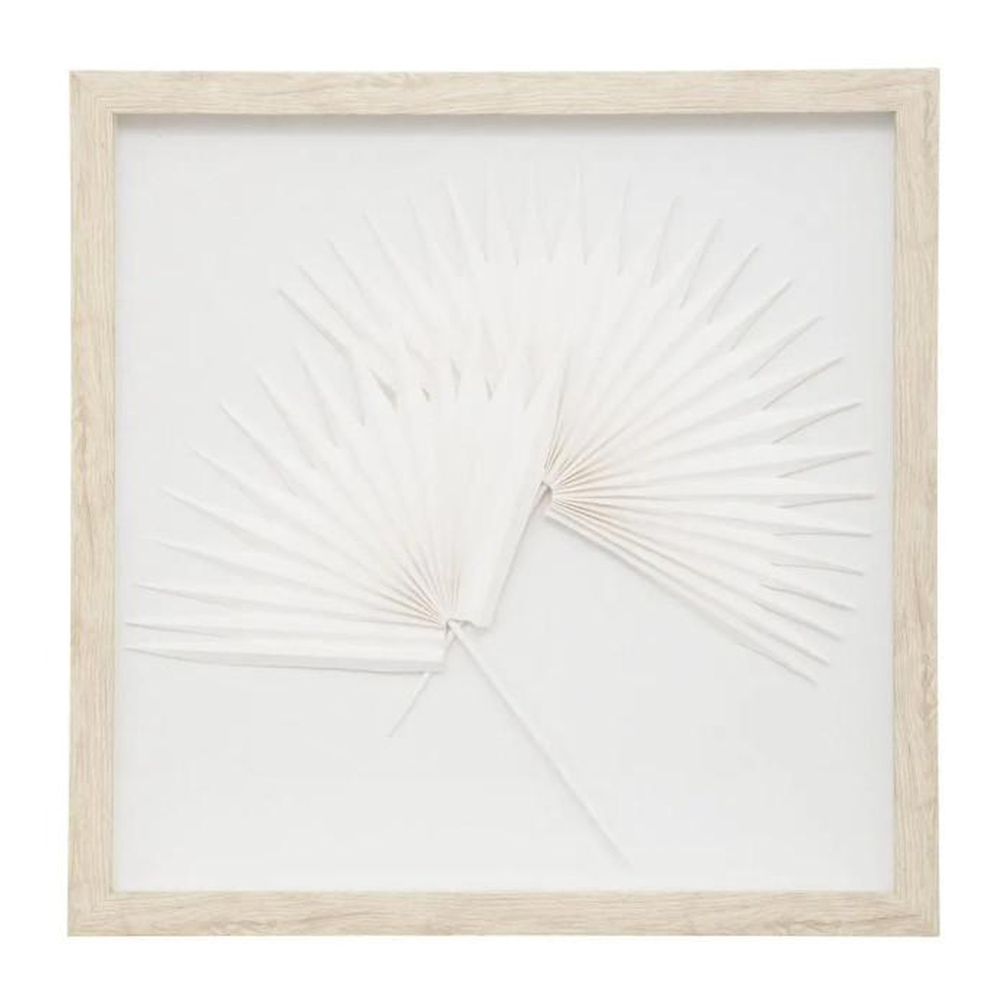 Voir la diapositive 1 : ATMOSPHERA Décoration Murale  Cindy  40cm Beige & Blanc