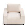 Voir la diapositive 6 : LISA DESIGN Pivoine - fauteuil en velours côtelé