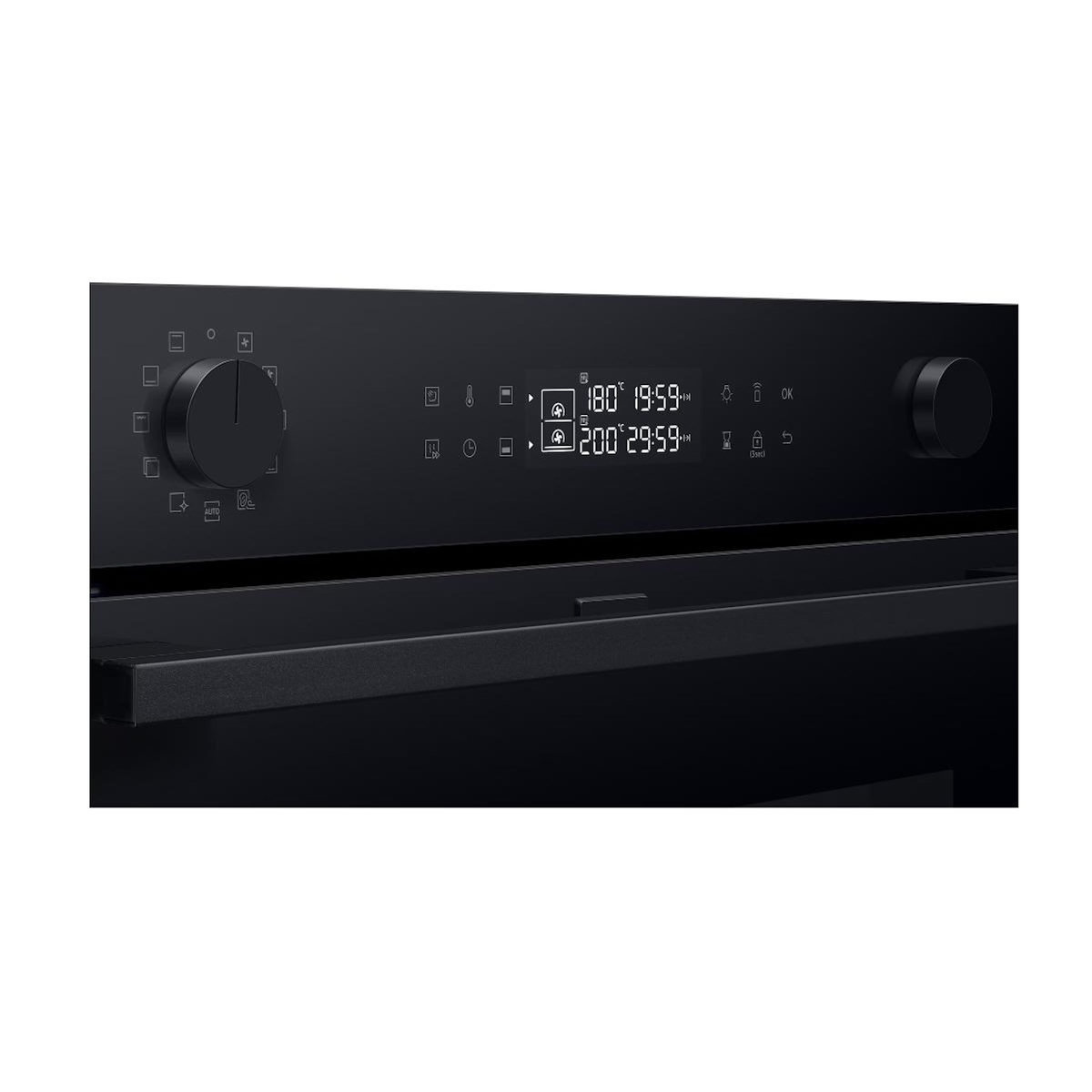 Samsung Four intégrable 76l 60cm pyrolyse noir - NV7B4550VAK