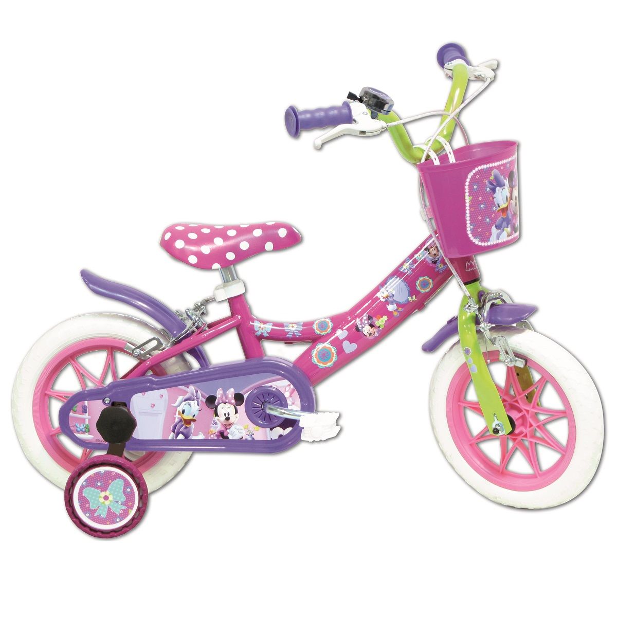 DISNEY Vélo 12 pouces Minnie pas cher