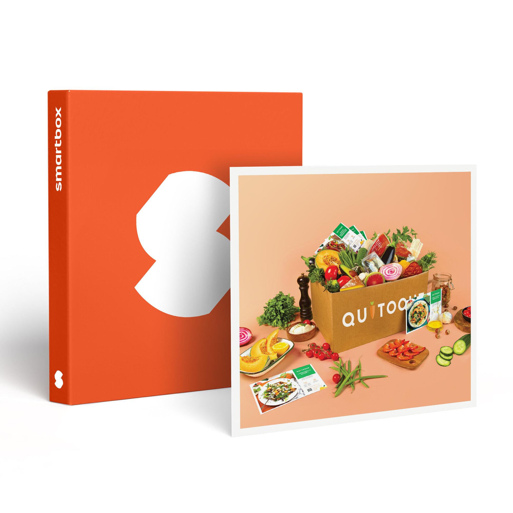 Smartbox 2 repas quitoque au choix à cuisiner pour 2, livrés à domicile - coffret cadeau gastronomie