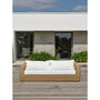 Voir la diapositive 5 : Paris Prix Salon de Jardin 5 Places  Ramatuelle  220cm Naturel & Blanc