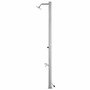 Voir la diapositive 5 : VIDAXL Douche de jardin avec base marron 220 cm Acier inoxydable