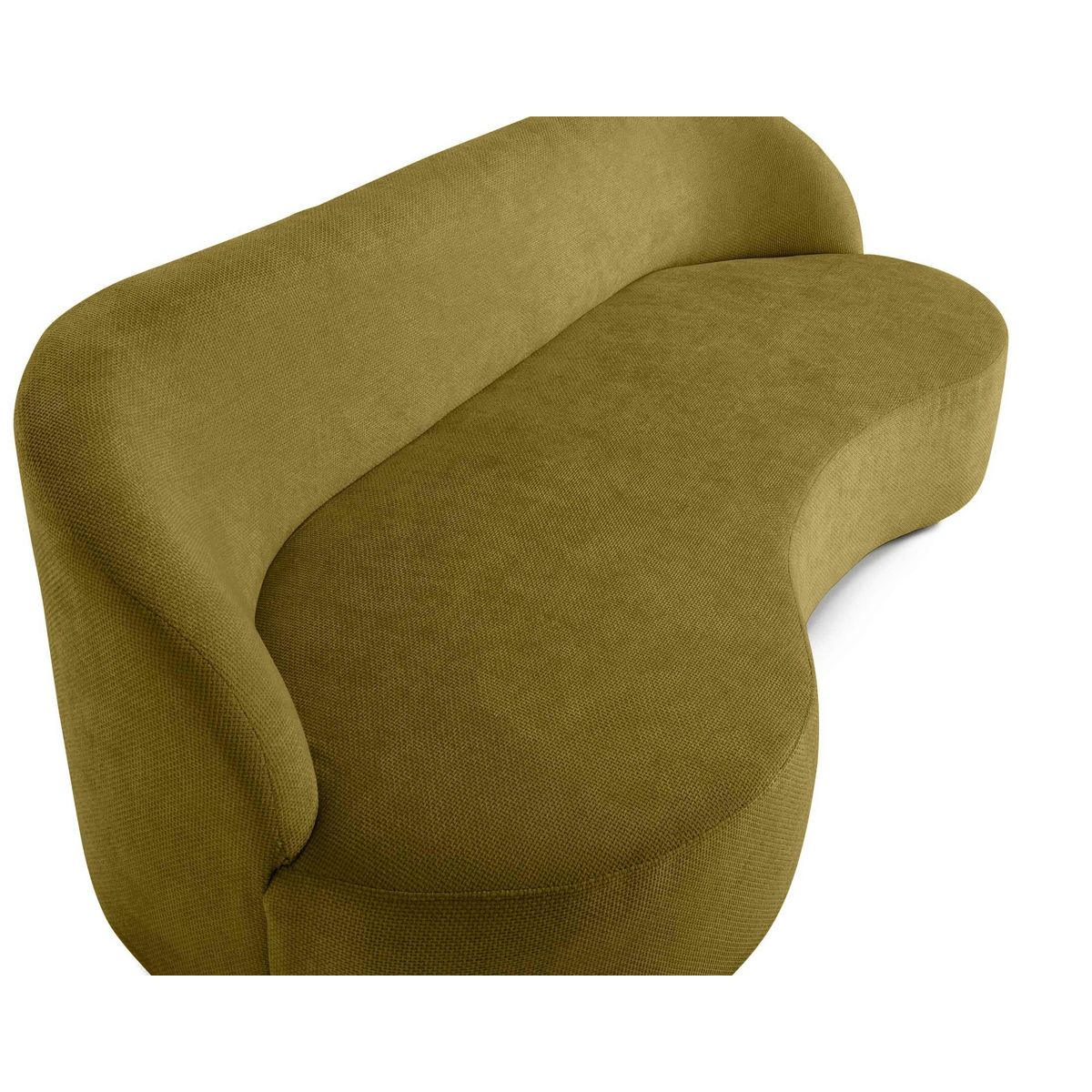 LISA DESIGN Polaris - canapé 3 places - en velours texturé