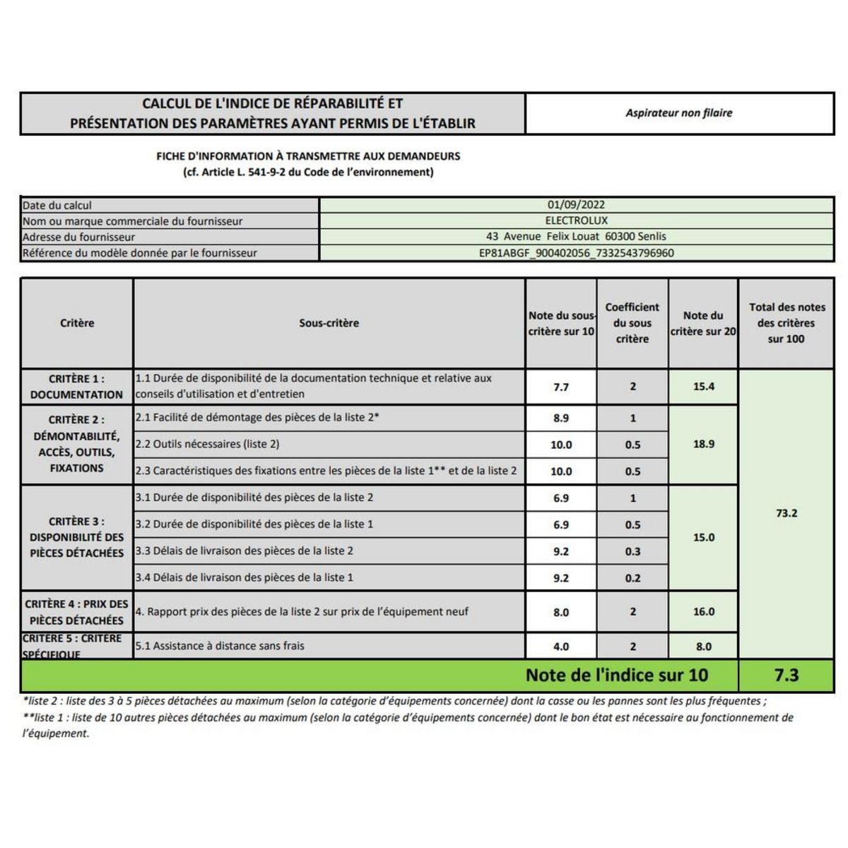 ELECTROLUX Aspirateur balai rechargeable 25.2v gris - EP81ABGF