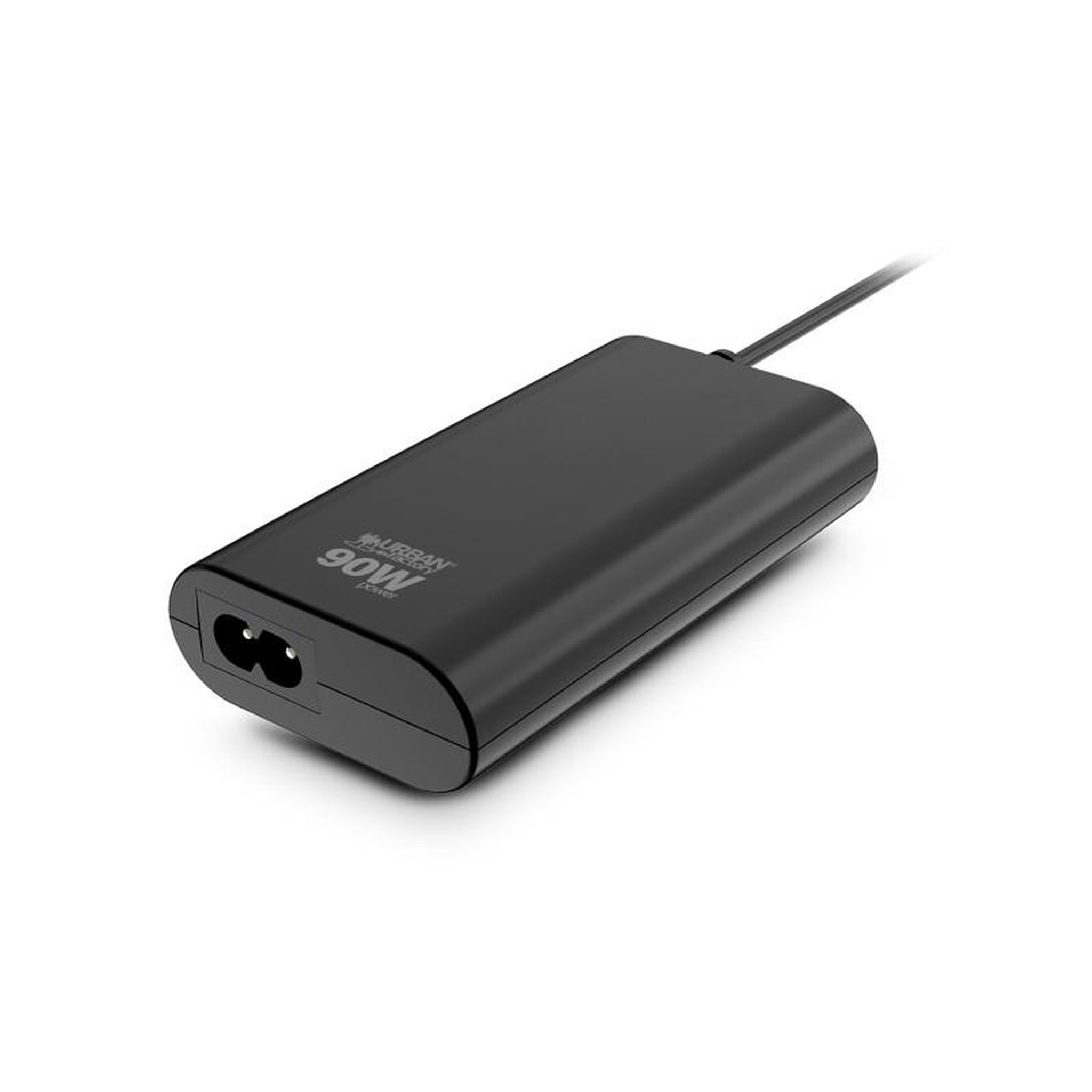 Voir la diapositive 2 : URBAN FACTORY Chargeur et câble d alimentation PC Urban Factory CHARGEUR UNIVERSEL PC 90W NOIR