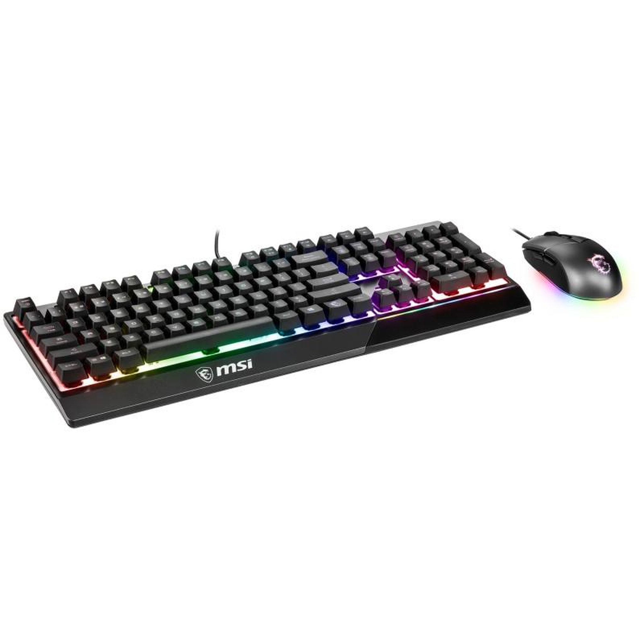 Voir la diapositive 5 : MSI Clavier Gaming Msi Vigor GK30 Combo Noir