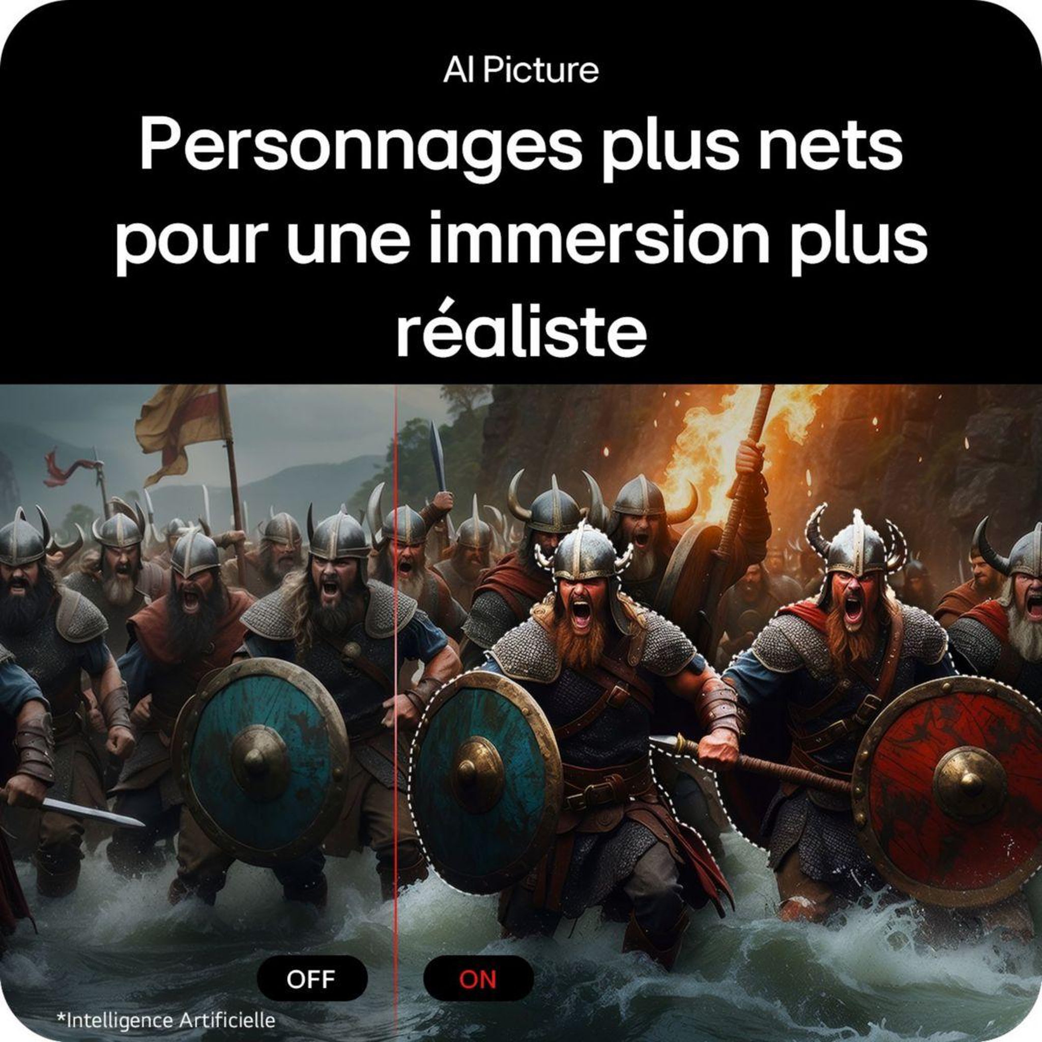 Voir la diapositive 5 : LG Ecran PC Gamer 32G810SA 32  4K 144Hz IPS HDR10 HDMI 2.1 AMD FreeSync & G-Sync