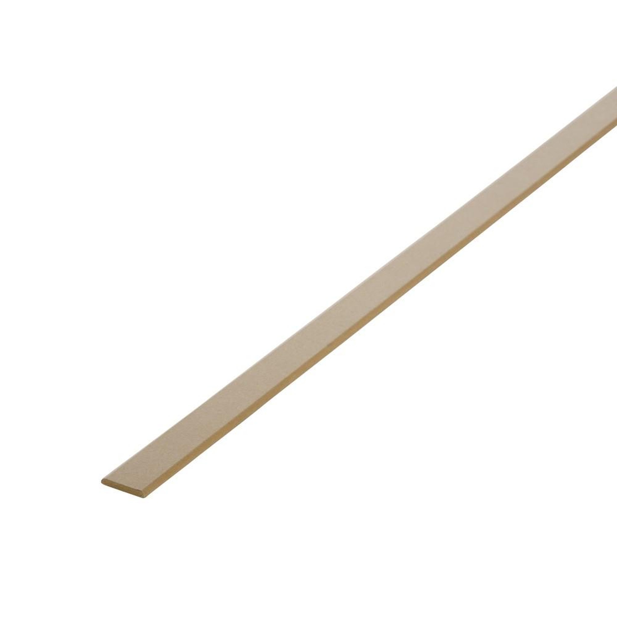 CENTRALE BRICO Champlat médium (MDF) 2 arrondis , 4 x 28 mm, L. 2.44 m