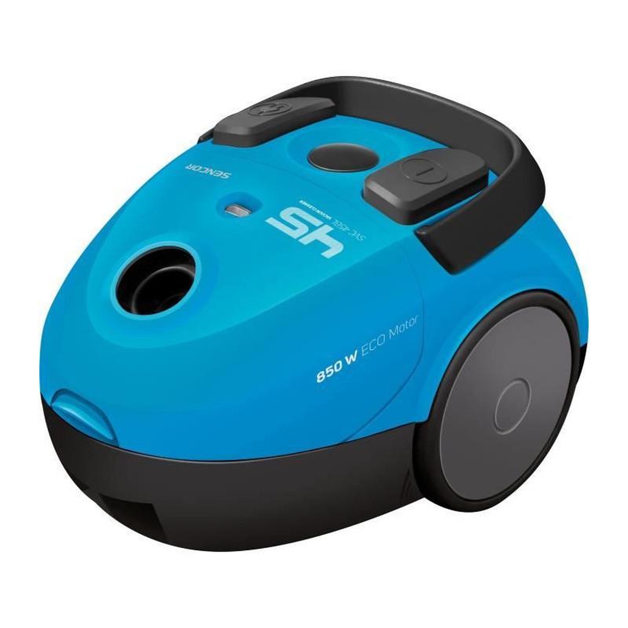 Voir la diapositive 2 : SENCO Aspirateur traîneau avec sac - SENCOR - SVC 45BL-EUE3 - Moteur ECO 850 W - 79 dBA - 1,5 L - Bleu