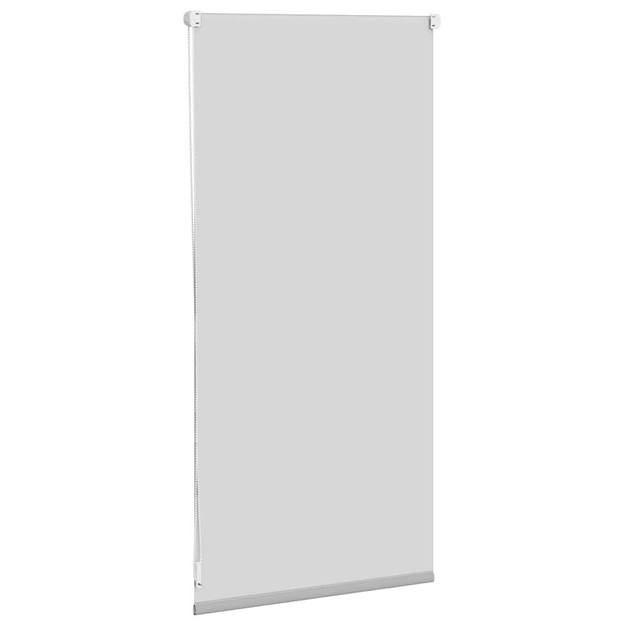 Voir la diapositive 4 : VIDAXL Store enrouleur occultant 44,4 x 100 cm, largeur du tissu 40 cm, gris