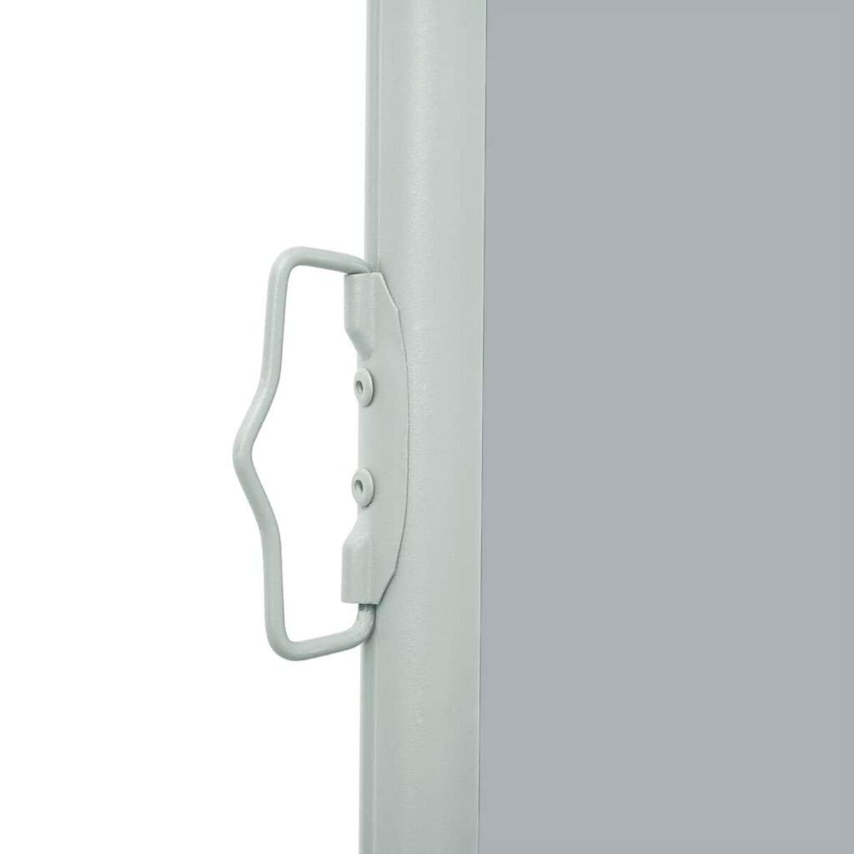 VIDAXL Auvent lateral retractable de patio 100x500 cm Gris