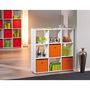 Voir la diapositive 7 : Meuble séparateur 9 cases L105cm ORLANDO