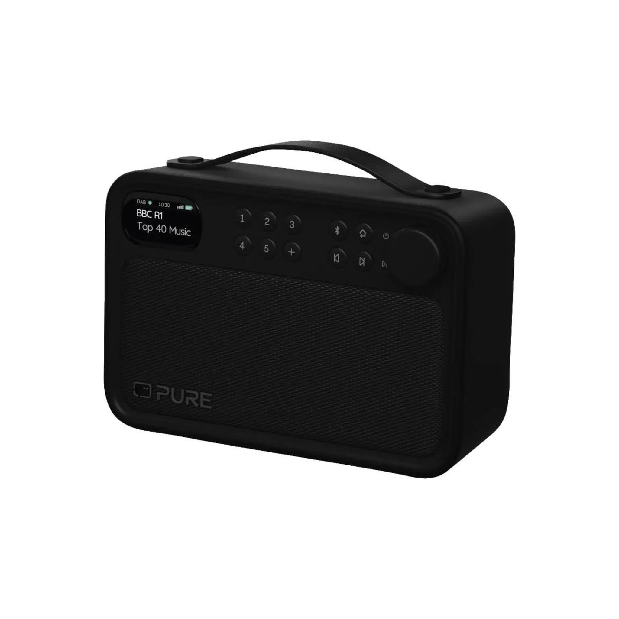 PURE Pure 255784 radio portable numérique noir