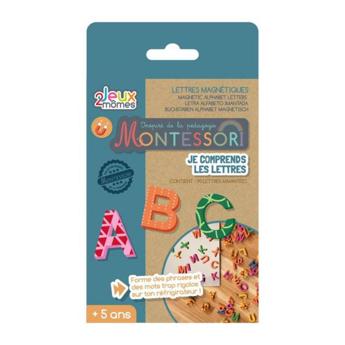 Paris Prix Jeu Éducatif  Je Comprends les Lettres  14cm Multicolore