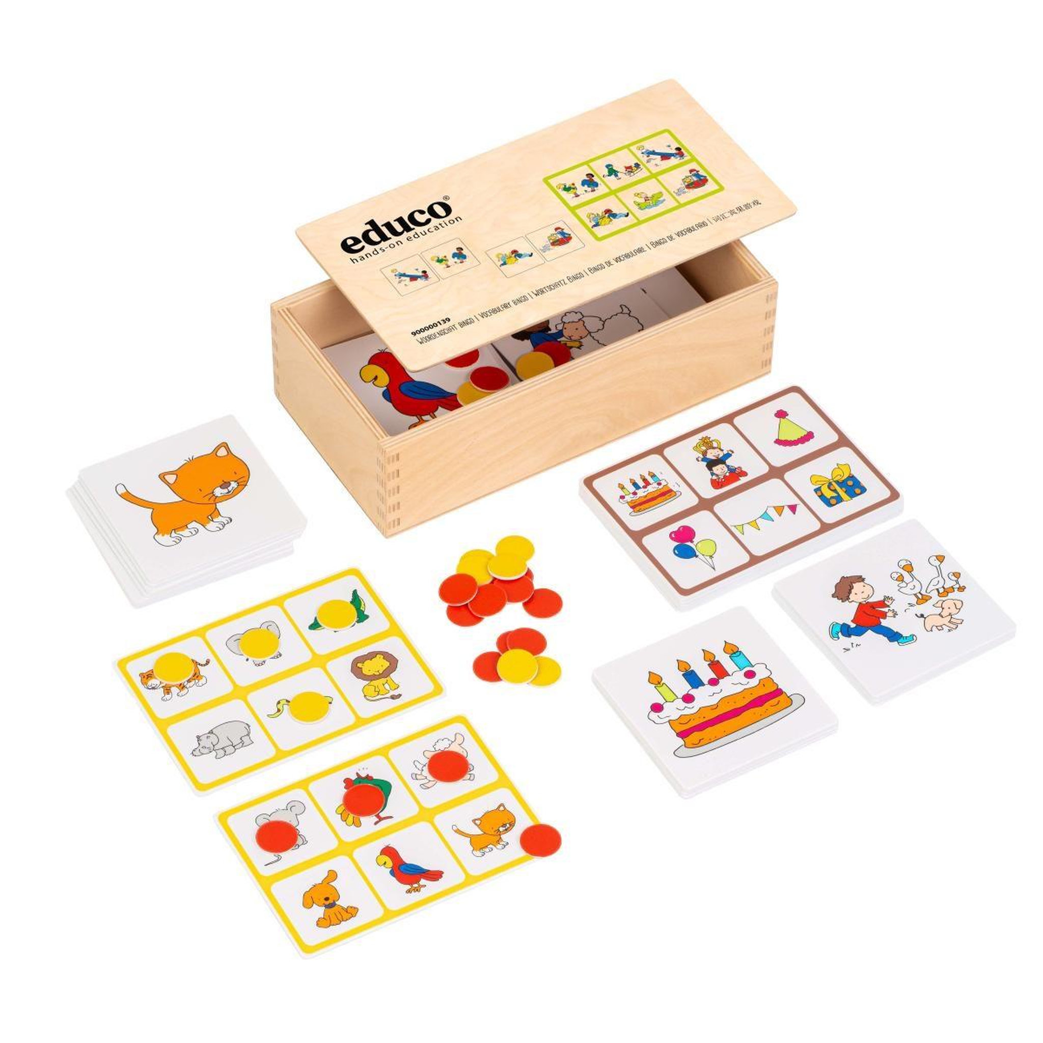 EDUCO Bingo de vocabulaire