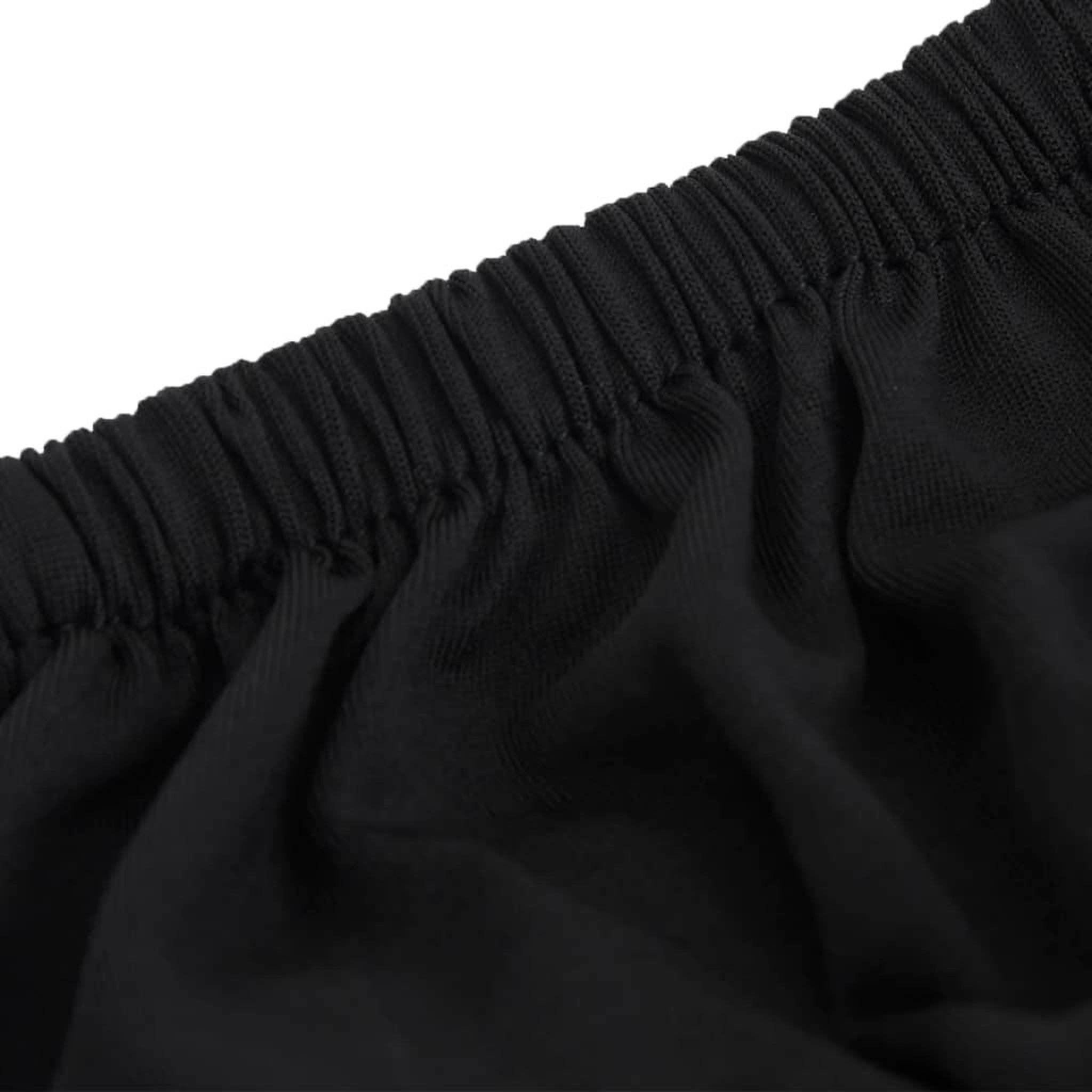 Voir la diapositive 5 : VIDAXL Housse extensible de canape Noir Jersey de polyester