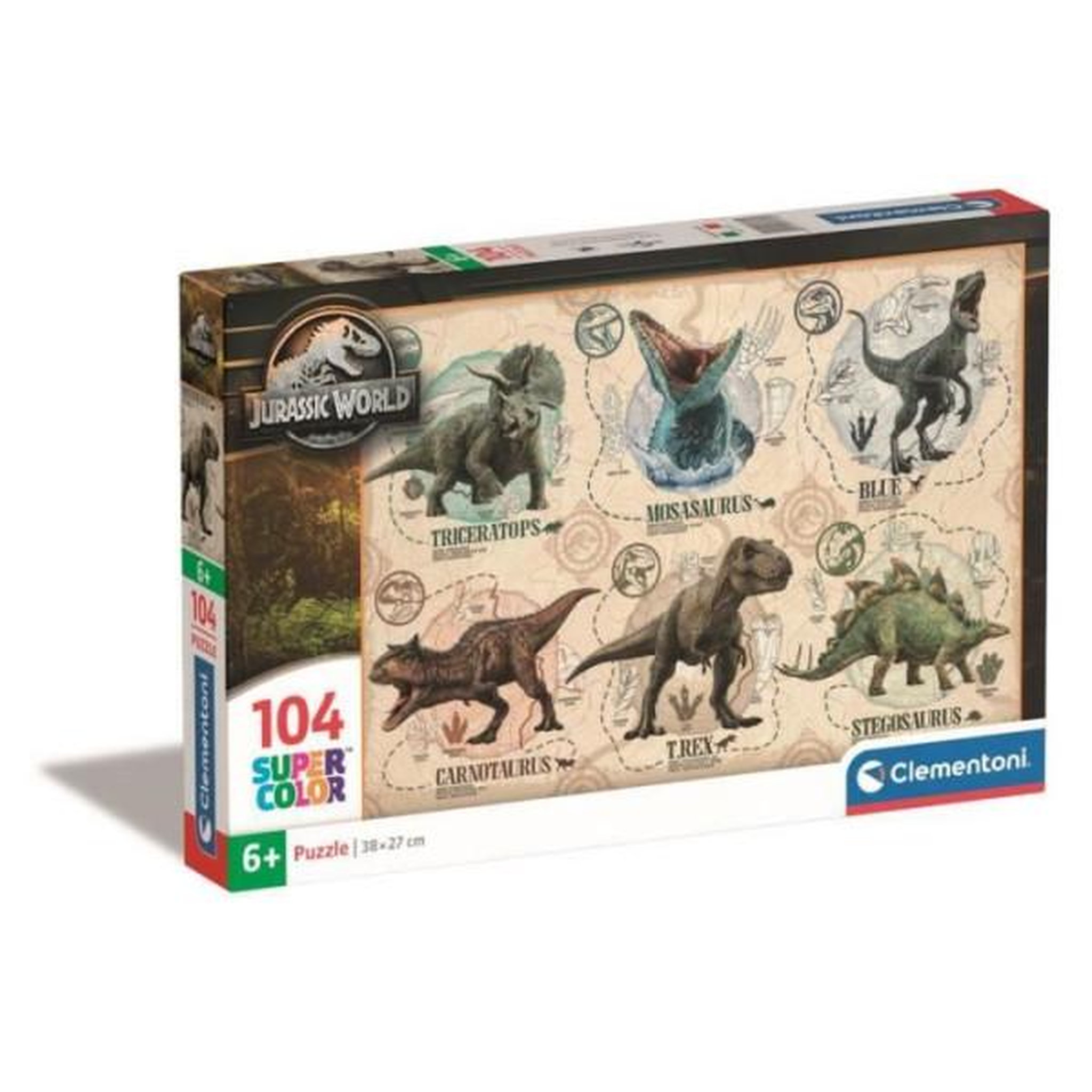 CLEMENTONI Clementoni puzzle104 pieces jurassic world