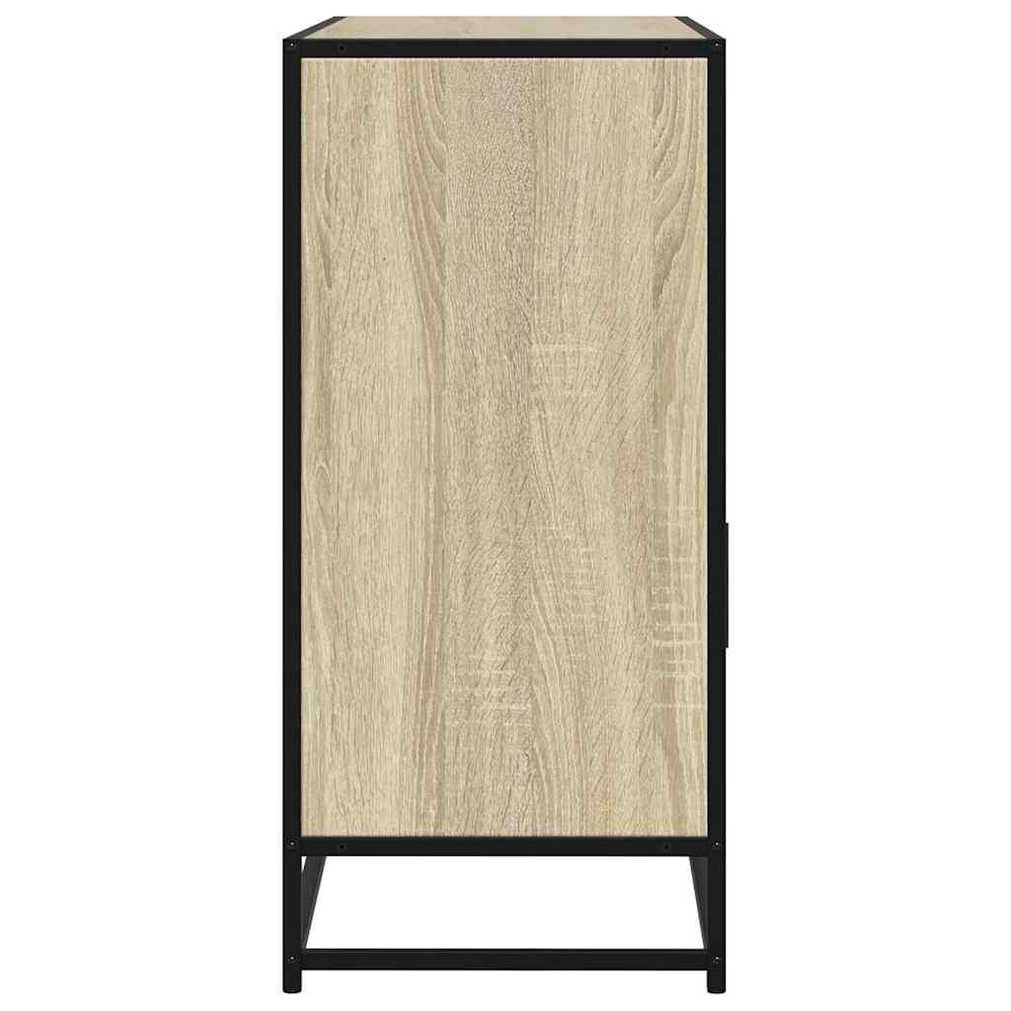 Voir la diapositive 5 : VIDAXL Buffet chene sonoma 100x35x76 cm bois d'ingenierie