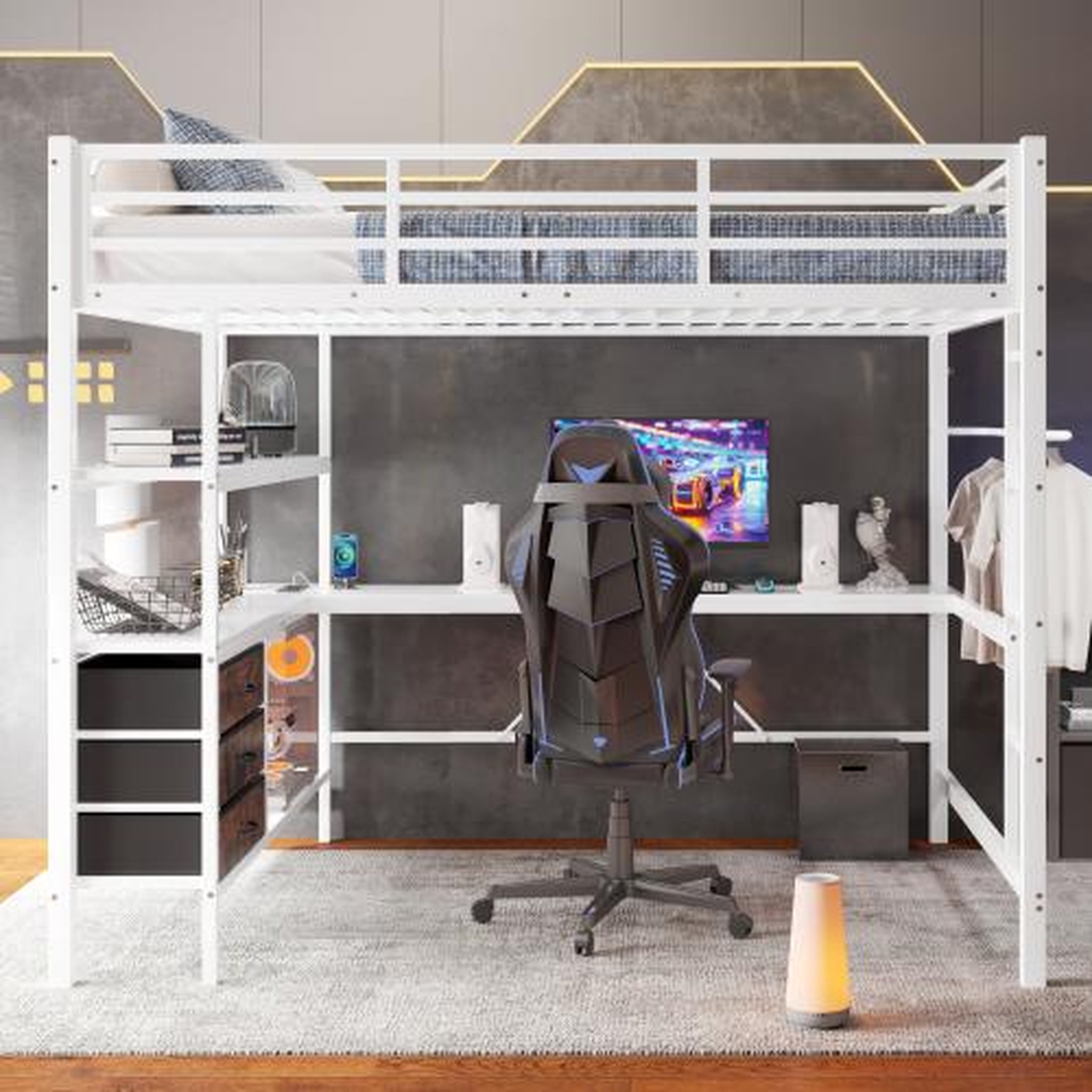 Voir la diapositive 4 : MERAX Lit mezzanine