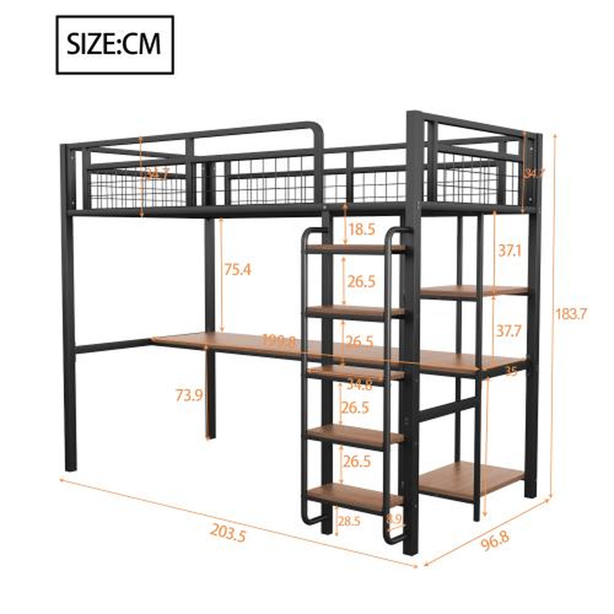 Voir la diapositive 3 : MERAX Lit mezzanine