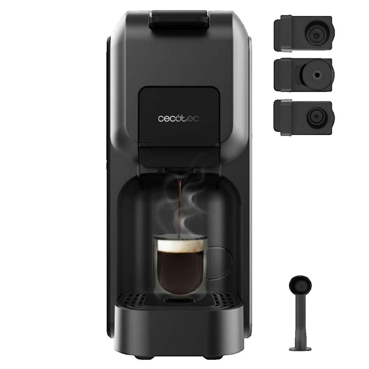 CECOTEC Cafetière à dosettes Cecotec FreeStyle Compact Black