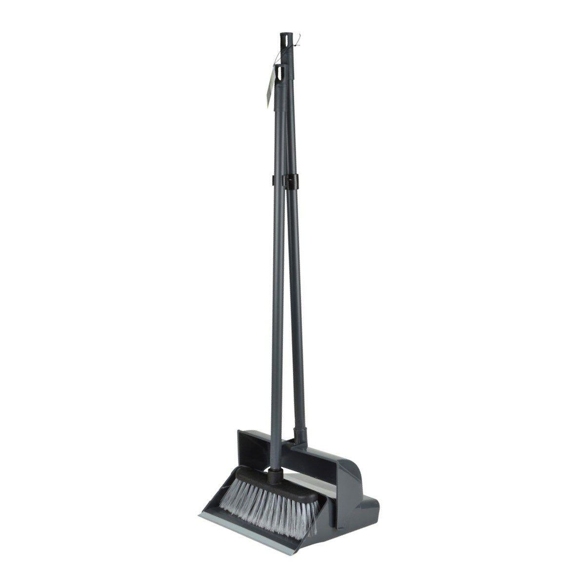 Paris Prix Pelle Haute & Balayette  Repliable  92cm Anthracite