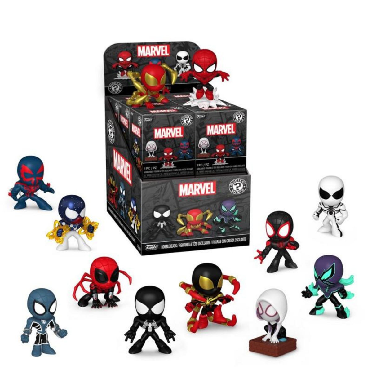 Funko Figurine Funko Mystery Mini Spider Man Comics Modèle aléatoire