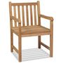 Voir la diapositive 2 : VIDAXL Chaises d'exterieur lot de 2 Bois de teck solide