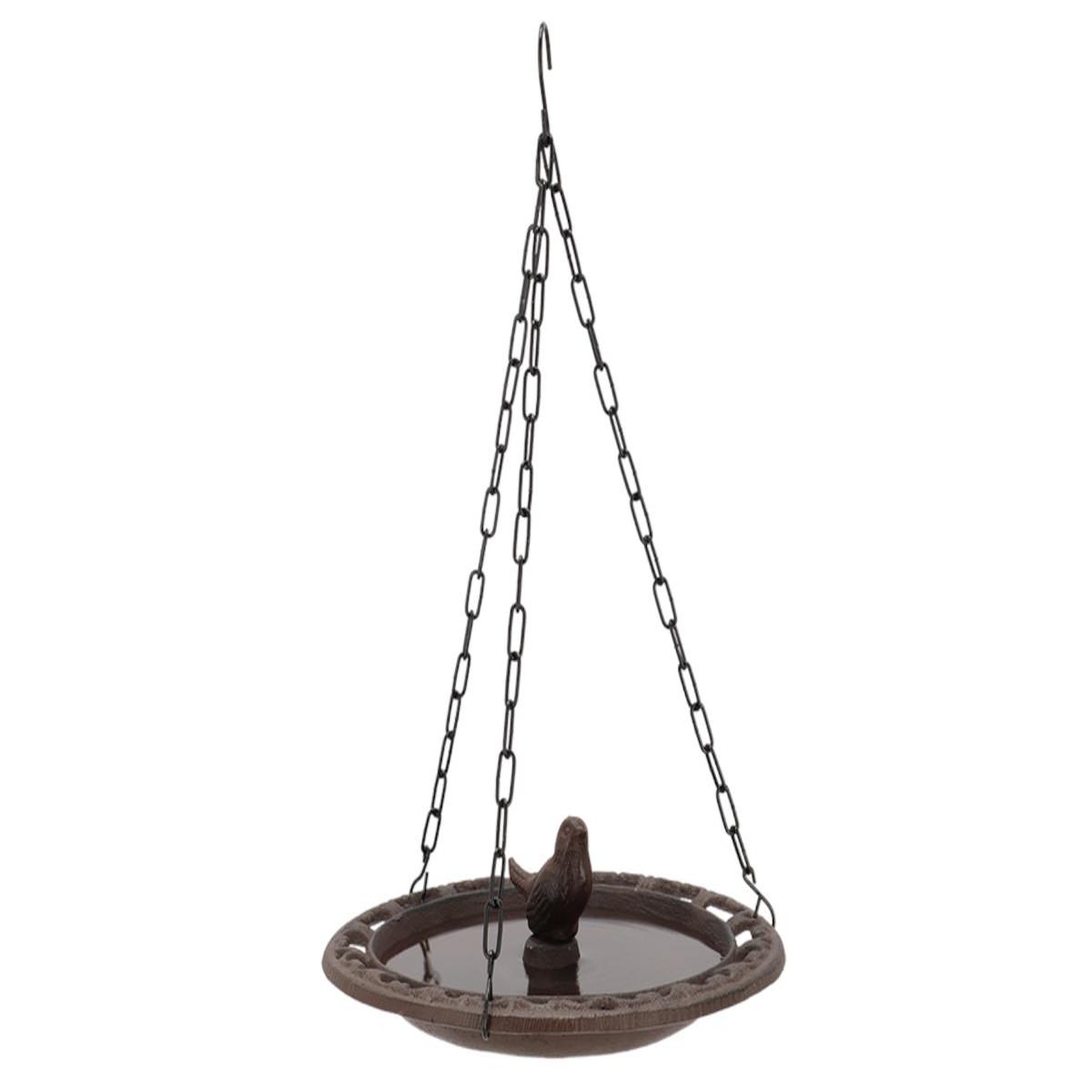 Voir la diapositive 4 : ESSCHERT DESIGN Bain d'oiseau en fonte à suspendre - Esschert Design