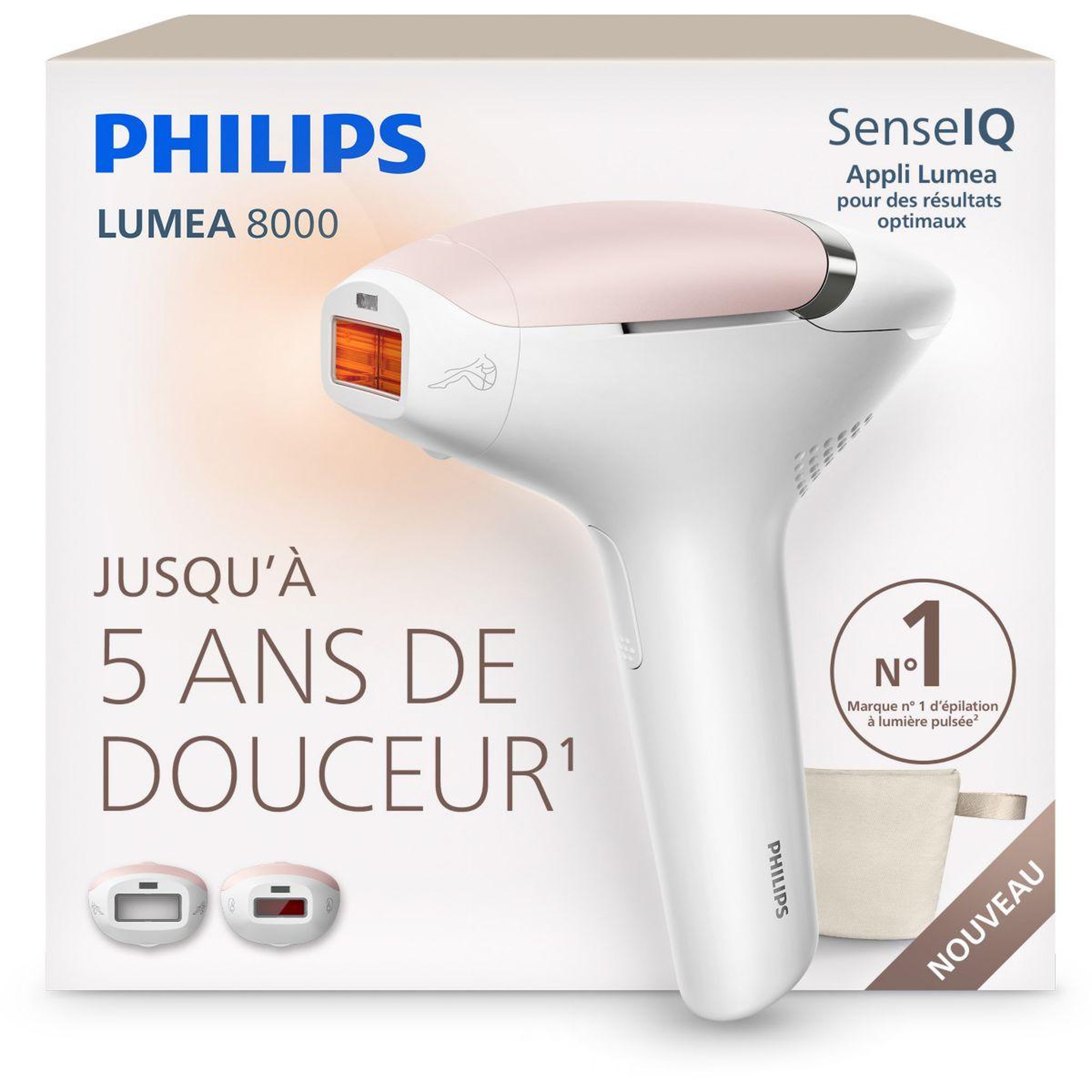 Philips Epilateur lumière pulsée Lumea Series 8000 BRI932/00
