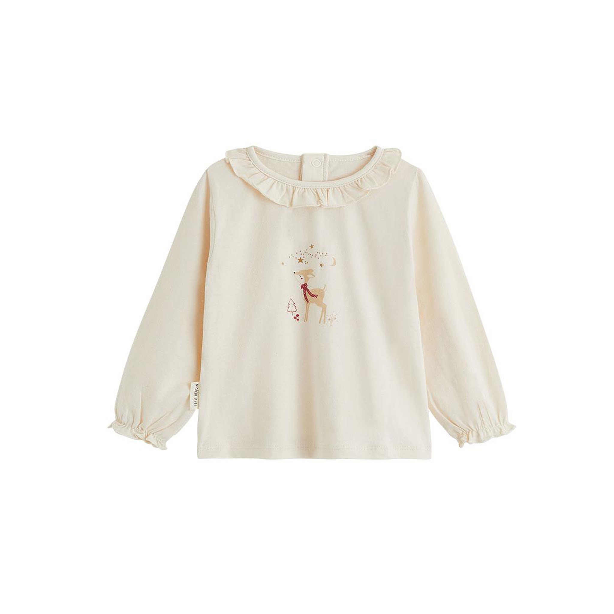 Voir la diapositive 1 : PETIT BEGUIN T-shirt bébé manches longues Grace