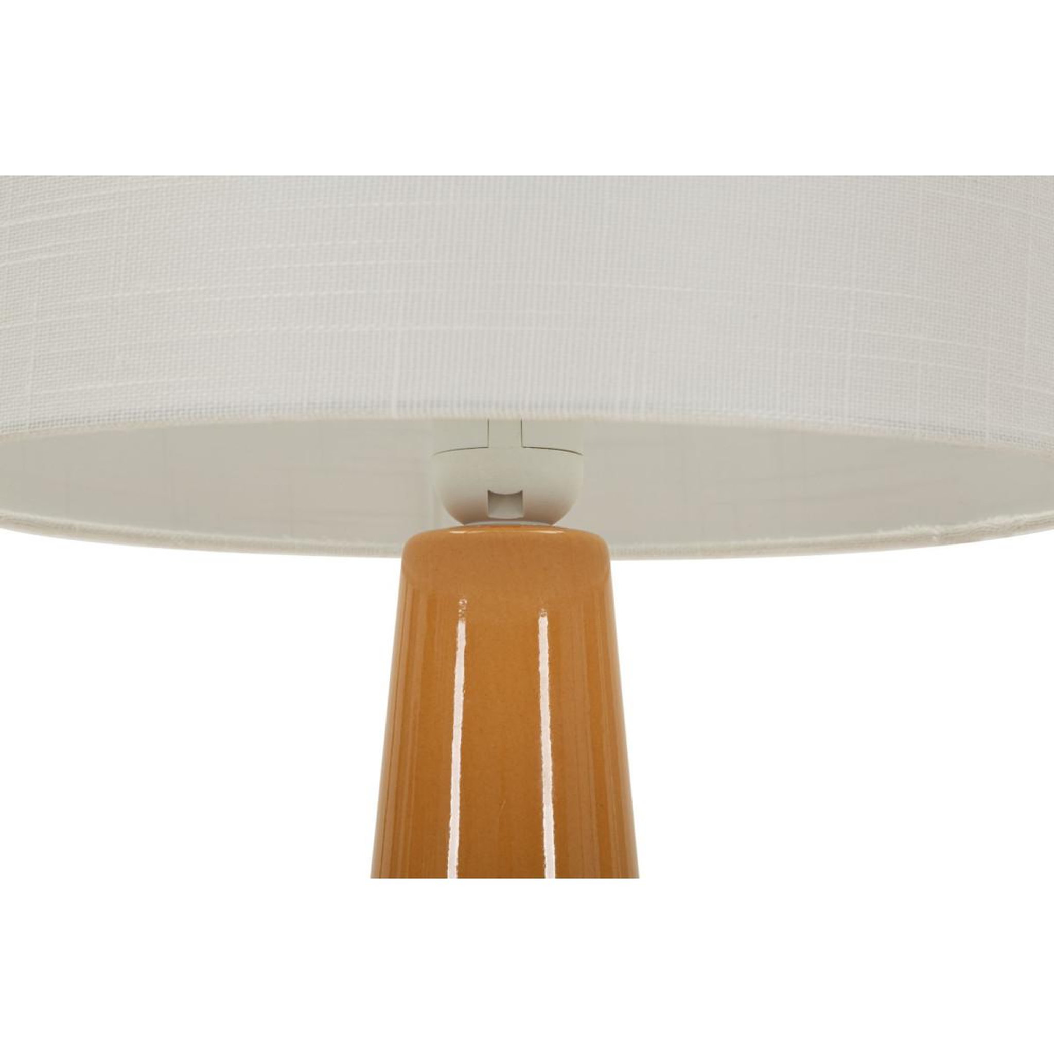 Voir la diapositive 3 : Paris Prix Lampe à poser en céramique  gress  51cm moutarde