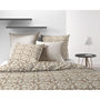 Voir la diapositive 4 : Les Ateliers du Linge Parure housse de couette 100%polyester 60gsm, carmel