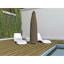 Voir la diapositive 2 : Nortene Housse de protection pour parasol COVERTOP - Taupe - 60 x 200 cm