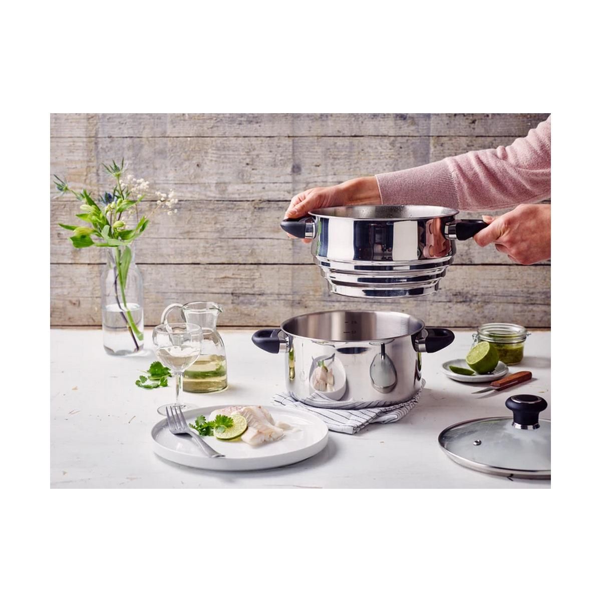 Beka Passoire vapeur multi-diamètre 16/20cm chrome - 12030164