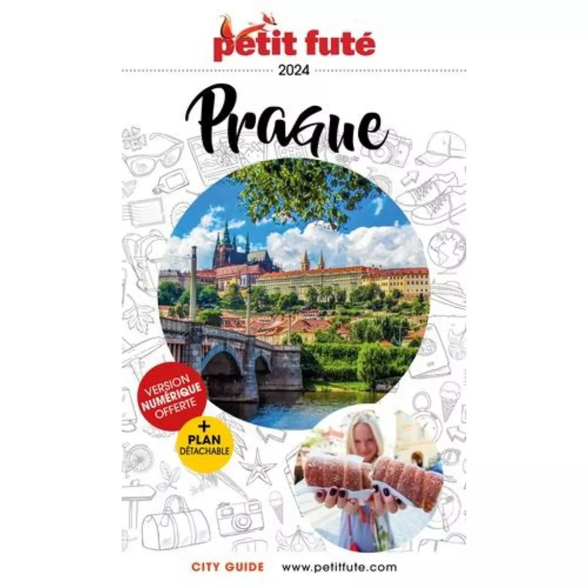  PETIT FUTE PRAGUE. EDITION 2024. AVEC 1 PLAN DETACHABLE, Petit Futé