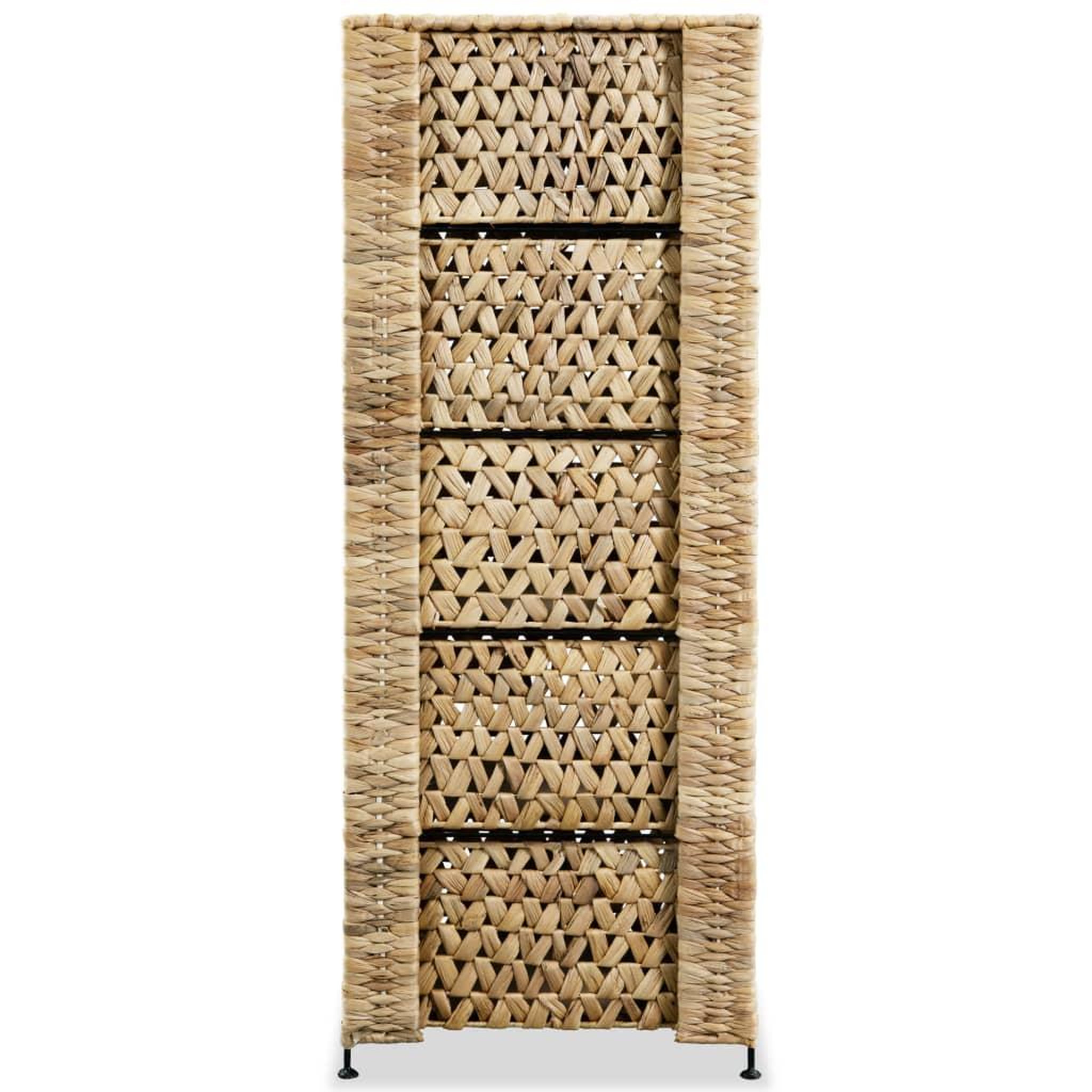 Voir la diapositive 3 : VIDAXL Unite de rangement avec 5 paniers 25,5x37x100 cm Jacinthe d'eau