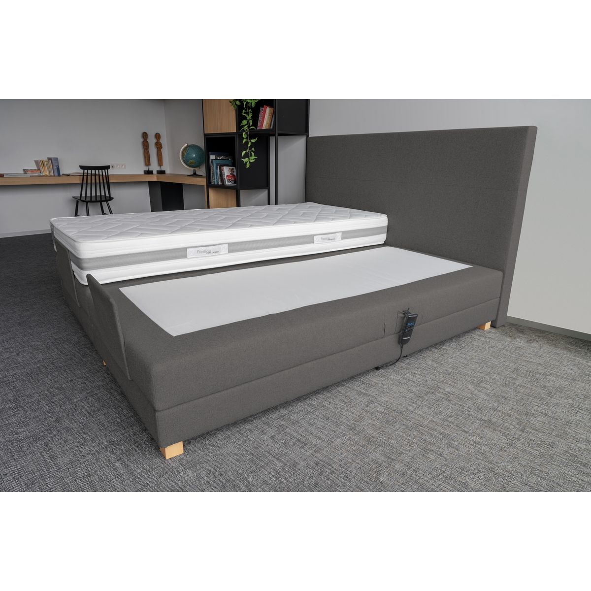 PRESTIGE Collection Ensemble complet Boxspring avec sommiers électriques 180x200 cm CONFORT HOTEL