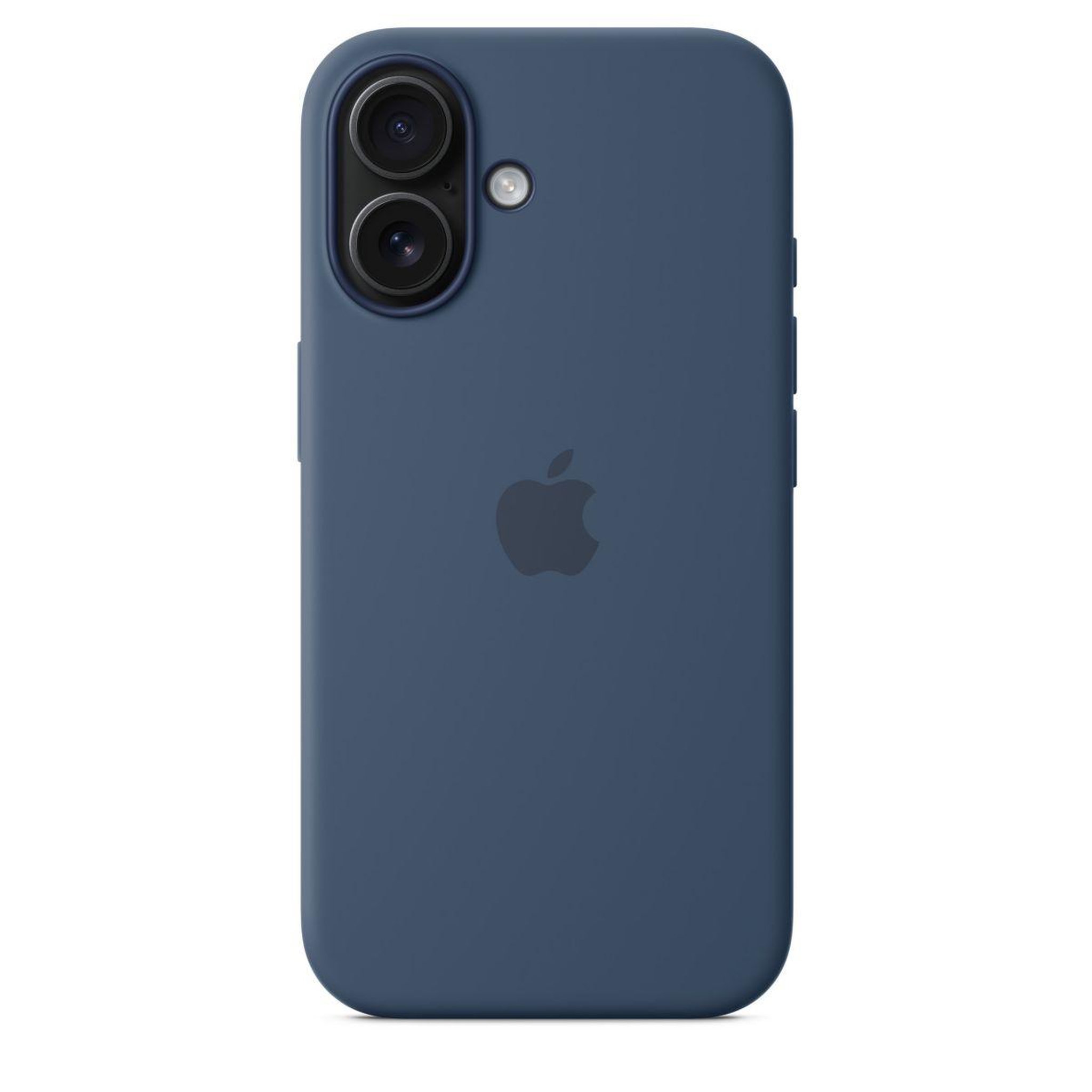 Voir la diapositive 5 : APPLE Coque iPhone 16 MagSafe denim silicone